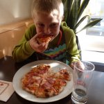 Pizza backen